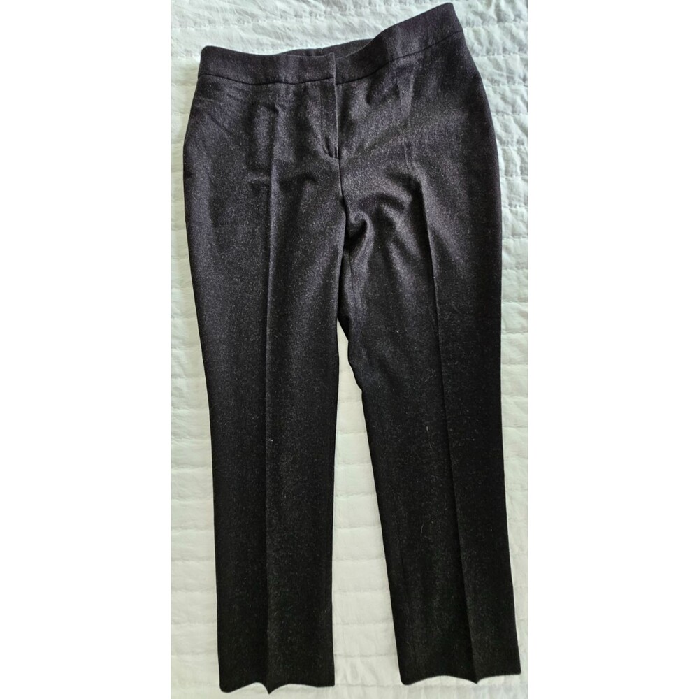Grasegger Womens 100% Wool Black Pants 34X28
